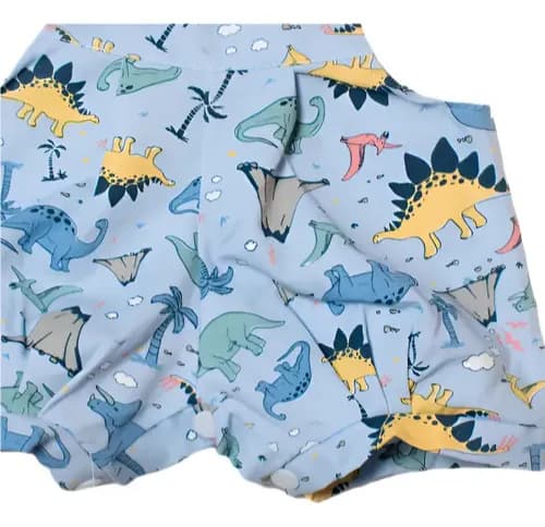 Jardinero Pañalero  De Algodón Estampado Y Gorro Para Bebes - imagen 13