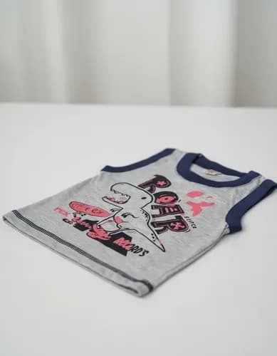 Musculosa  Y Short De Algodón Bebe - imagen 10