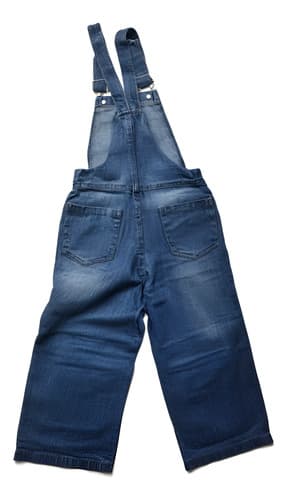 Jardinero Enterito Jeans Rigido  Talles 4 Al 16 - imagen 4