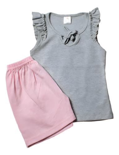 Conjunto Musculosa Y Short De Algodón Bebe - imagen 16