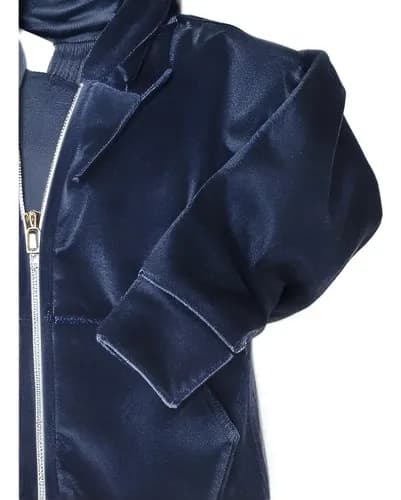 Campera De Plush Con Capucha Y Cierre Bebes - imagen 10