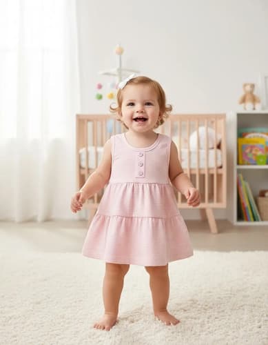 Vestido Solero Rayado De Beba - imagen 10