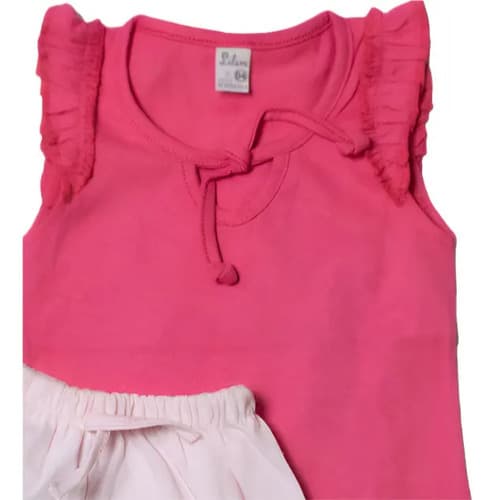 Conjunto Musculosa Y Short De Algodón Bebe - imagen 11