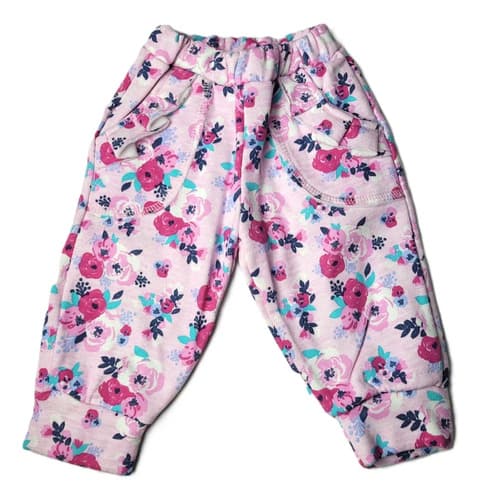 Pantalón Babucha Frisado Estampado Bebes Bolsillos - imagen 10