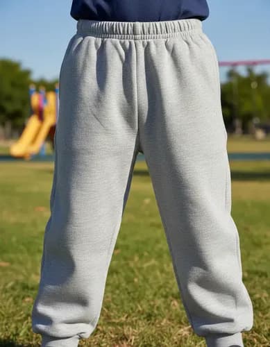 Pantalon Babucha De Algodon Frizado Con Puño Bebes - imagen 42