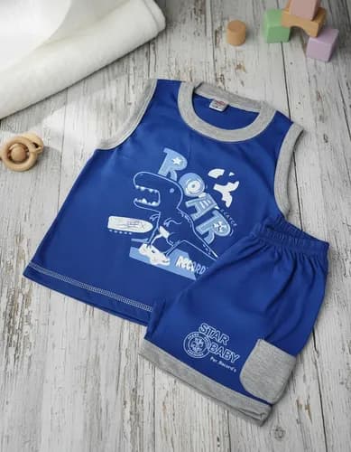 Musculosa  Y Short De Algodón Bebe - imagen 22