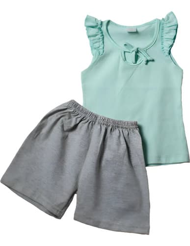 Conjunto Musculosa Y Short De Algodón Bebe - imagen 19