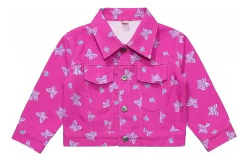 Campera De Gabardina  Estampada Beba - imagen 10