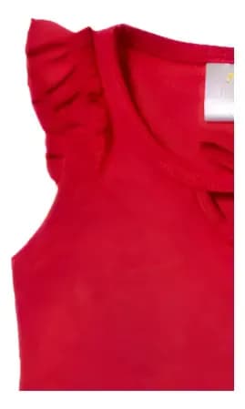 Musculosa De Algodon  Con Biker De Modal Estampado  Bebas - imagen 2