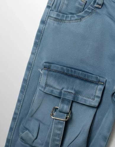 Pantalon Jeans Elastizado Niñas - imagen 9