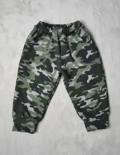 Pantalón Babucha Frisado Estampado Bebes Bolsillos - imagen 4