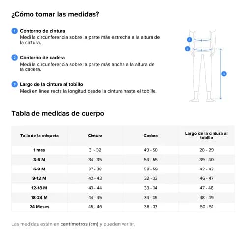 Pantalon Babucha De Algodon Frizado Con Puño Bebes - imagen 3