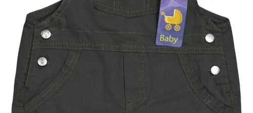Jardinero Gabardina Color Para Bebes - imagen 3