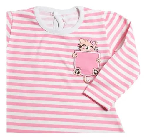 Remera M. Larga De Algodon Estampado Beba - imagen 17