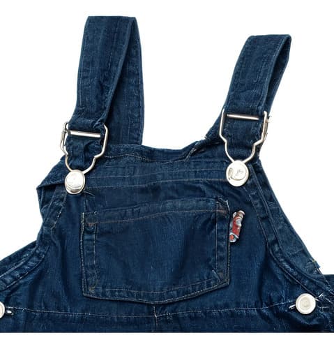 Jardinero Corto De Jeans Bebes - imagen 4