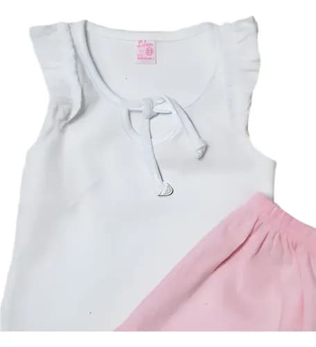 Conjunto Musculosa Y Short De Algodón Bebe - imagen 5