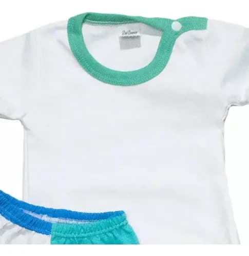 Set 2 Piezas Body Y Short De Algodón Bebes Primeras Medidas - imagen 12