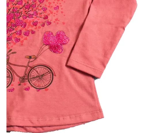 Remera M. Larga De Algodon Estampado Beba - imagen 3