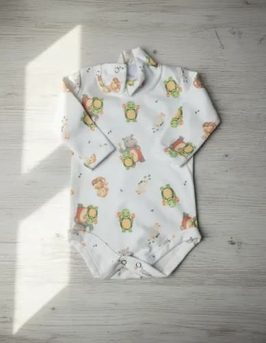 Body Media Polera M Larga Para Bebé Zaphira Cómodo Y Suave - imagen 12
