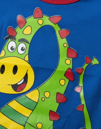 Remera M Corta De Algodón Estampa Dino Bebes - imagen 24