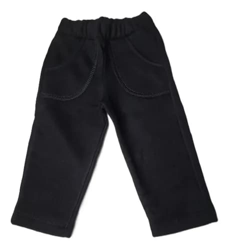 Pantalón De Algodon Frizado Bebes Bolsillos L - imagen 10