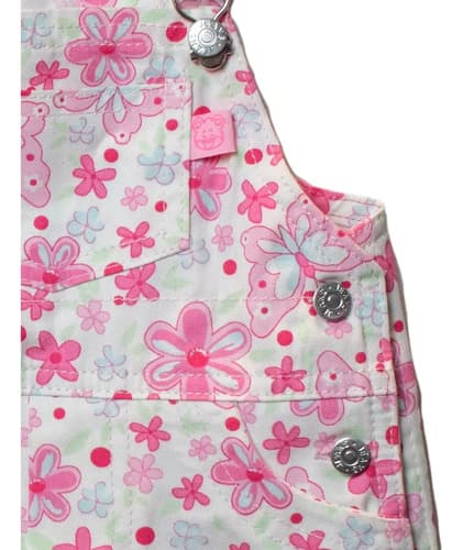 Jardinero Corto Gabardina Estampada Beba - imagen 6