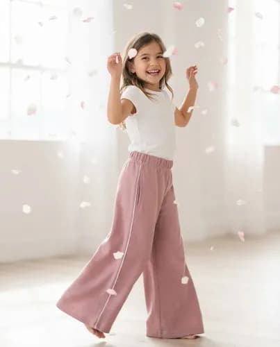 Pantalón Palazzo Darlon Para Niñas - imagen 9