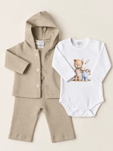 Set Conjuntos Bebe Recien Nacido 3 Piezas - imagen 5