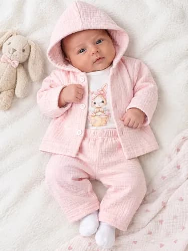 Set Conjuntos Bebe Recien Nacido 3 Piezas - imagen 3