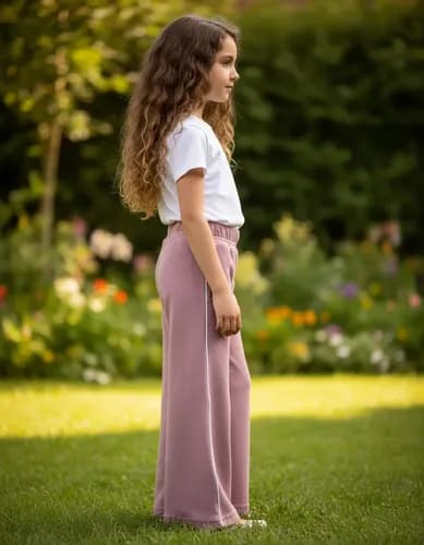 Pantalón Palazzo Darlon Para Niñas - imagen 7