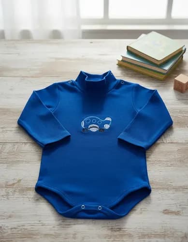 Body Cuello  Polera De Algodon Manga Larga Bebes - imagen 12