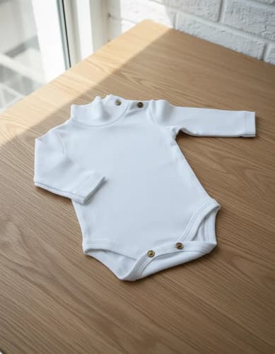 Body Cuello  Polera De Algodon Manga Larga Bebes - imagen 30