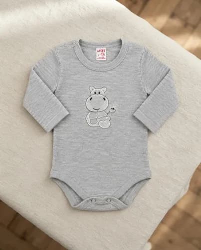 Bodys De Algodon Manga Larga Bebes - imagen 3