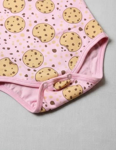 Bodys De Algodon Estampado Manga Larga Bebes - imagen 14