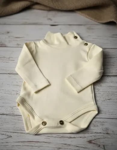 Body Cuello  Polera De Algodon Manga Larga Bebes - imagen 35