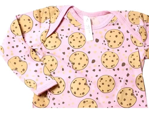 Bodys De Algodon Estampado Manga Larga Bebes - imagen 13