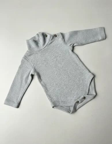 Body Cuello  Polera De Algodon Manga Larga Bebes - imagen 45