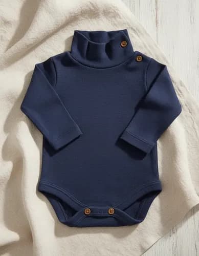 Body Cuello  Polera De Algodon Manga Larga Bebes - imagen 21