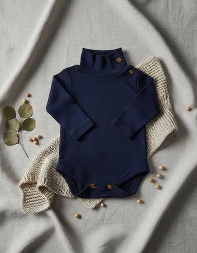 Body Cuello  Polera De Algodon Manga Larga Bebes - imagen 22