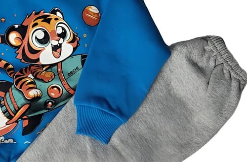 Conjunto Frizado De Buzo C. Redondo Y Pantalón  Bebe - imagen 3