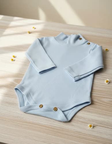 Body Cuello  Polera De Algodon Manga Larga Bebes - imagen 39