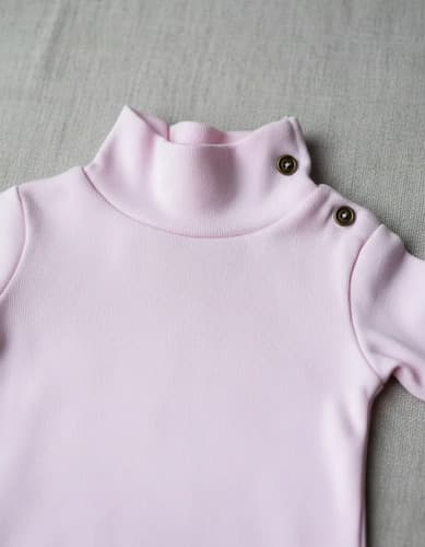 Body Cuello  Polera De Algodon Manga Larga Bebes - imagen 3